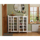 STF-SR-013-1200-5，imix Home 5-Tier Metal Shoe Cabinet – 4-Door, 1200mm Wide