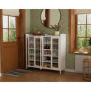 STF-SR-013-1200-5，imix Home 5-Tier Metal Shoe Cabinet – 4-Door, 1200mm Wide