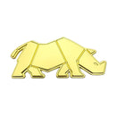 SUZ-RHINO, Alloy Rhino Emblem Badge Compatible With Suzuki Jimny