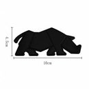 SUZ-RHINO, Alloy Rhino Emblem Badge Compatible With Suzuki Jimny