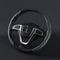 SWC-001, 2 PCS Universal Carbon Fibre Style Steering Wheel Cover