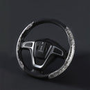 SWC-001B, imix home-2 PCS Universal Luxury Wood Grain Steering Wheel Cover,Car Accessories - Brown   – Sporty & Durable Design