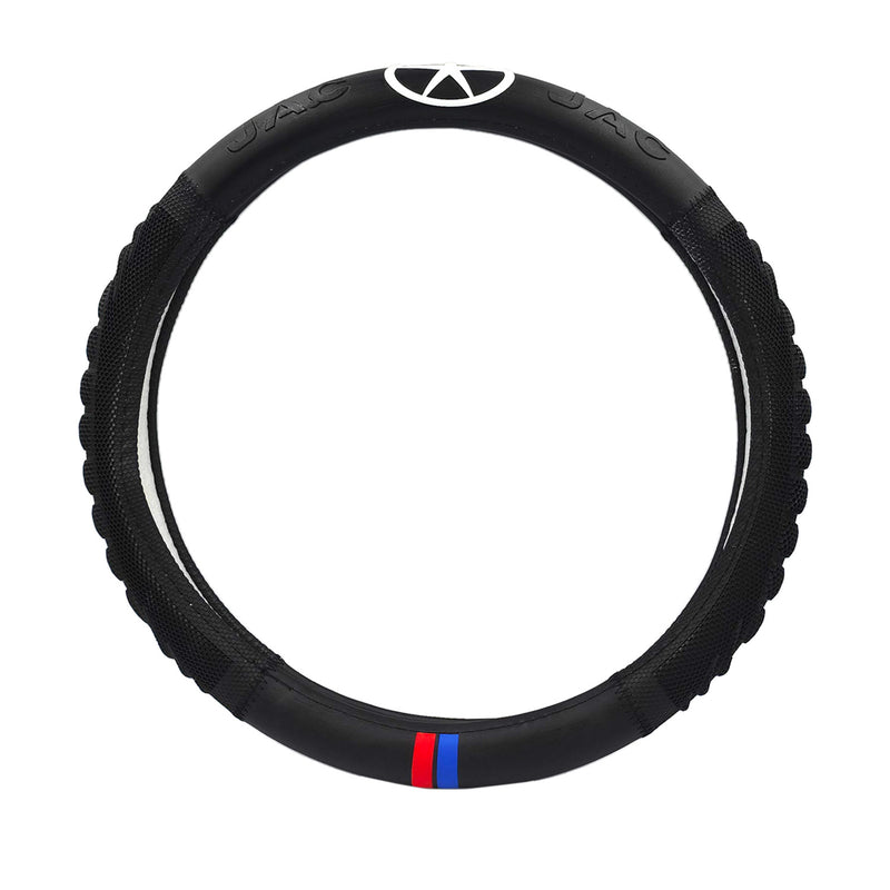 SWC-002,Universal 3D Feel Non-Slip PU Leather Steering Wheel Cover