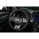 SWC-010,Universal 3D Feel Non-Slip PU Leather Steering Wheel Cover