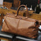 TRB-A1162, PU Leather Vintage Style Large Capacity Travel & Gym Bag with Top Handle