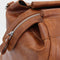 TRB-A1162, PU Leather Vintage Style Large Capacity Travel & Gym Bag with Top Handle