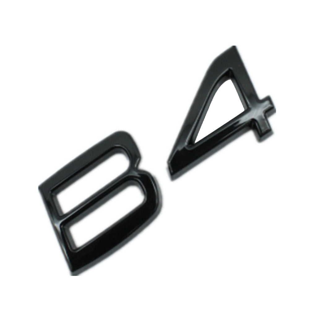 VOLVO-B4, High Quality ABS VOLVO B4 Emblem Trunk Letter Sticker – imixhome