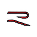 VW-R21-65, 3D R-Line Style Rear Boot Emblem Badge for VW- High Quality ABS
