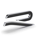 VW-R21-65, 3D R-Line Style Rear Boot Emblem Badge for VW- High Quality ABS
