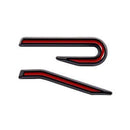 VW-R21-40, 3D R-Line Style Rear Boot Emblem Badge for VW-Alloy