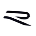 VW-R21-40, 3D R-Line Style Rear Boot Emblem Badge for VW-Alloy