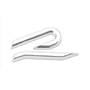 VW-R21-65, 3D R-Line Style Rear Boot Emblem Badge for VW- High Quality ABS