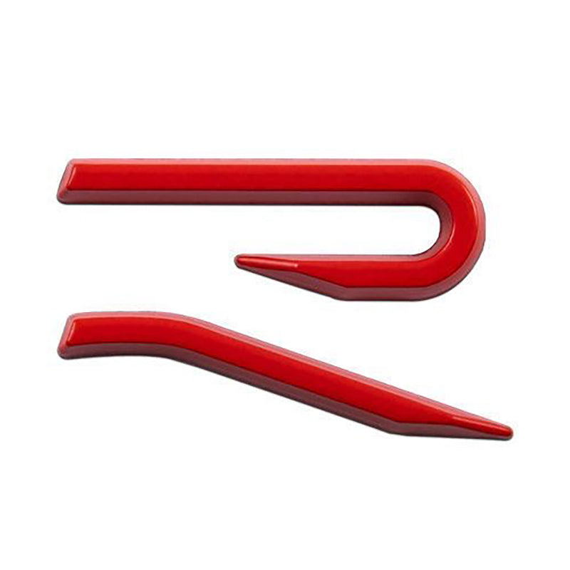 VW-R21-40, 3D R-Line Style Rear Boot Emblem Badge for VW-Alloy