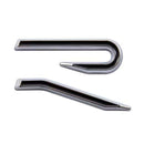 VW-R21-40, 3D R-Line Style Rear Boot Emblem Badge for VW-Alloy