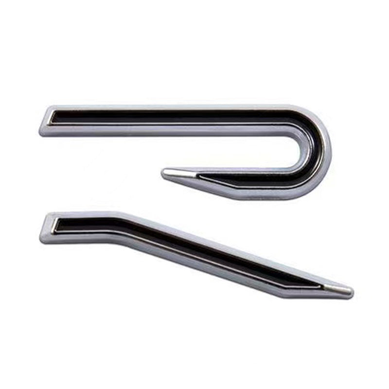 VW-R21-40, 3D R-Line Style Rear Boot Emblem Badge for VW-Alloy