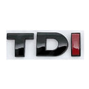 VW-TDI, High Quality ABS Volkswagen TDI Trunk Badges，Original size