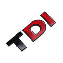 VW-TDI, High Quality ABS Volkswagen TDI Trunk Badges，Original size