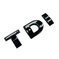 VW-TDI, High Quality ABS Volkswagen TDI Trunk Badges，Original size