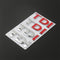 VW-TDI, High Quality ABS Volkswagen TDI Trunk Badges，Original size
