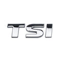 VW-TSI, High Quality ABS VW TSI Letters Emblem Sticker