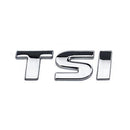 VW-TSI, High Quality ABS VW TSI Letters Emblem Sticker