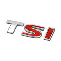 VW-TSI, High Quality ABS VW TSI Letters Emblem Sticker