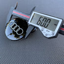 WCC-AD-60, AUDI Wheel Centre Caps (4 Pack) – Ø60mm – Aftermarket (Non-OEM)，Part