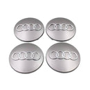 WCC-AD-68, AUDI Wheel Centre Caps (4 Pack) – Ø68mm – Aftermarket (Non-OEM),Part No.4B0 601 170 A