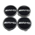 WCC-BENZ-75A, MERCEDES-BENZ Wheel Centre Caps (4 Pack) – Ø75mm – Aftermarket (Non-OEM))