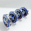 WCC-BM-56-68, BMW Wheel Centre Caps (4 Pack) – Ø56mm or Ø68mm – Aftermarket (Non-OEM)