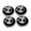WCC-BM-56-68, BMW Wheel Centre Caps (4 Pack) – Ø56mm or Ø68mm – Aftermarket (Non-OEM)