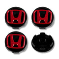 WCC-HD-56, HONDA Wheel Centre Caps (4 Pack)–Ø56mm–Aftermarket (Non-OEM)