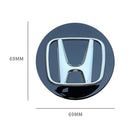 WCC-HD-69, HONDA Wheel Centre Caps (4 Pack)–Ø69mm–Aftermarket (Non-OEM)