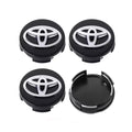 WCC-TO-56, TOYOTA Wheel Centre Caps (4 Pack) – Ø56mm – Aftermarket (Non-OEM)