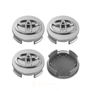 WCC-TO-56, TOYOTA Wheel Centre Caps (4 Pack) – Ø56mm – Aftermarket (Non-OEM)