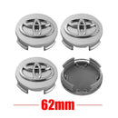 WCC-TO-56, TOYOTA Wheel Centre Caps (4 Pack) – Ø56mm – Aftermarket (Non-OEM)