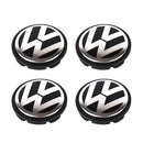 WCC-VW-56, VOLKSWAGEN Wheel Centre Caps (4 Pack) – Ø56mm – Aftermarket (Non-OEM)