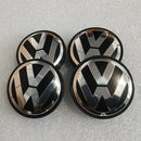 WCC-VW-56, VOLKSWAGEN Wheel Centre Caps (4 Pack) – Ø56mm – Aftermarket (Non-OEM)