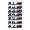 X-M-COMPETITION, BMW X Series M Power Copetition Emblem