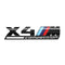 X-M-COMPETITION, BMW X Series M Power Copetition Emblem