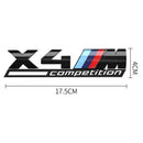 X-M-COMPETITION, BMW X Series M Power Copetition Emblem