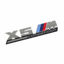 X-M-COMPETITION, BMW X Series M Power Copetition Emblem