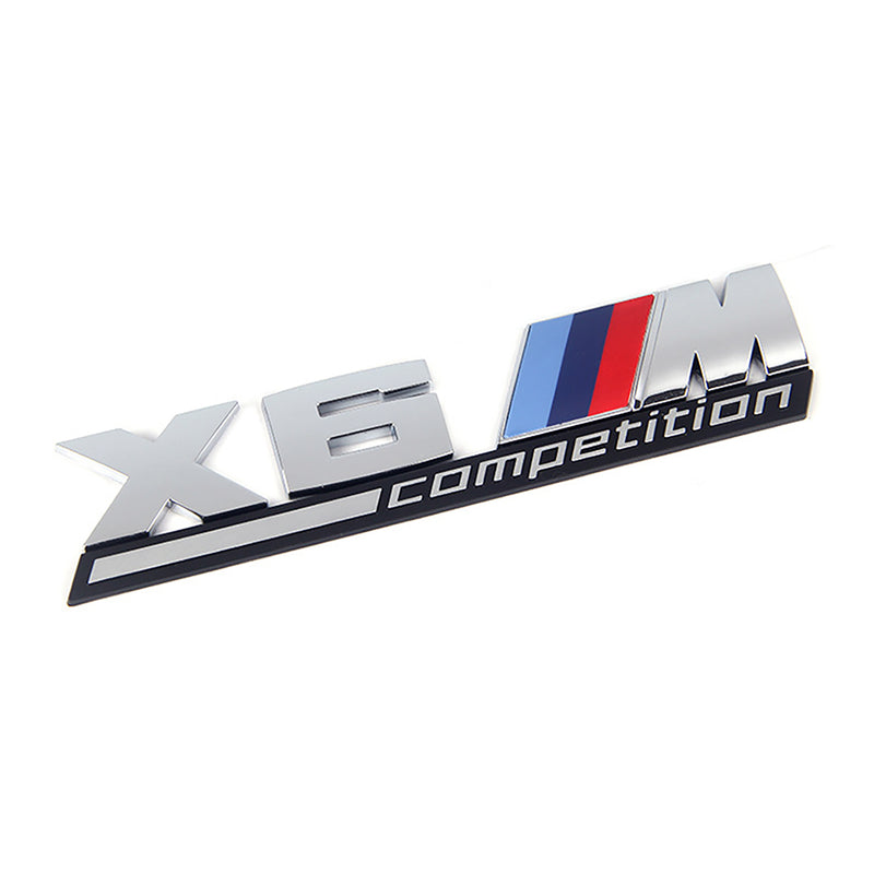 X-M-COMPETITION, BMW X Series M Power Copetition Emblem