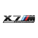 X-M-COMPETITION, BMW X Series M Power Copetition Emblem