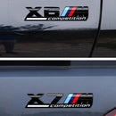 X-M-COMPETITION, BMW X Series M Power Copetition Emblem