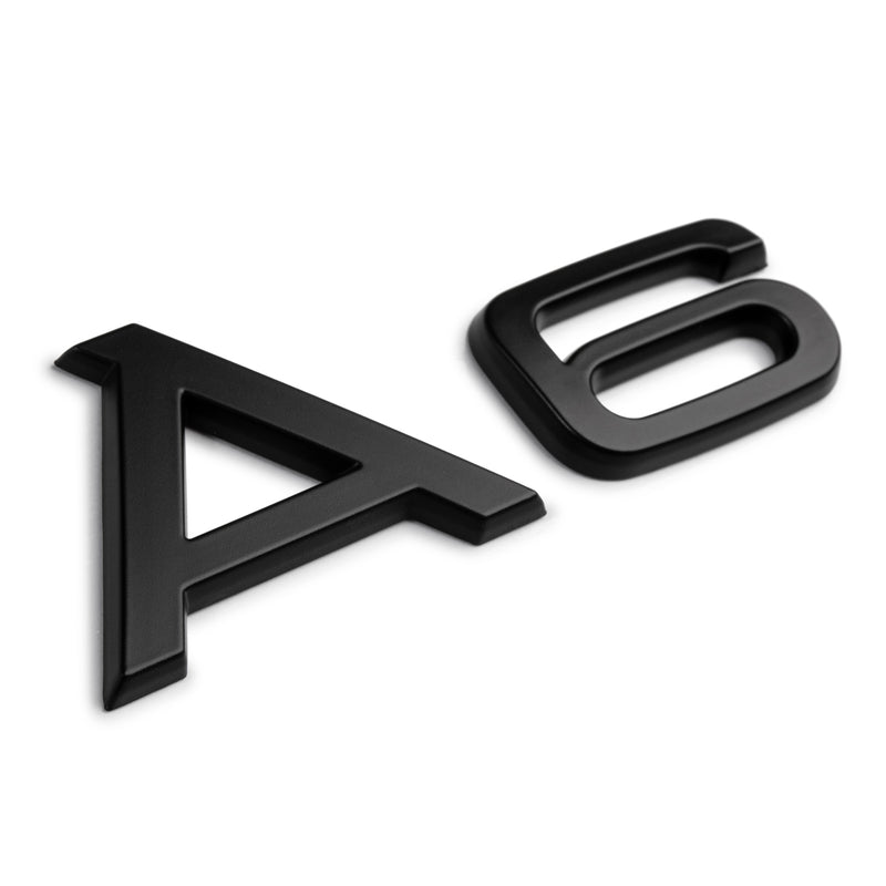 AD-A6, Audi A6 Black Style 3D Trunk Logo Badge Rear Tailgate Lid Namep –  imixhome