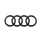 Badges, 4RC-QB-193, Audi 4 Rings Black Style Rear Badge Cover