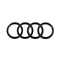 Badges, 4RC-AD-205, Audi 4 Rings Black Style Rear Badge Cover