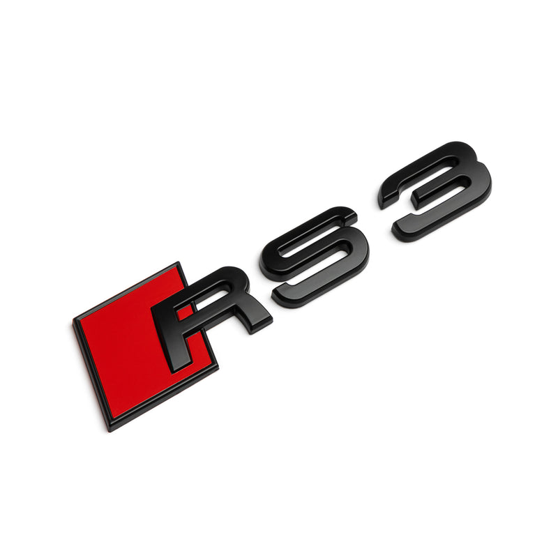 AD-RS3, Audi RS3 3D Trunk Badge