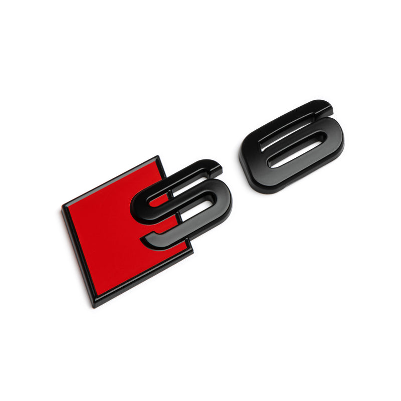 AD-S6, Audi S6 3D Trunk Badge